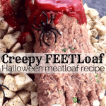 Creepy FEETloaf Halloween Meatloaf Recipe