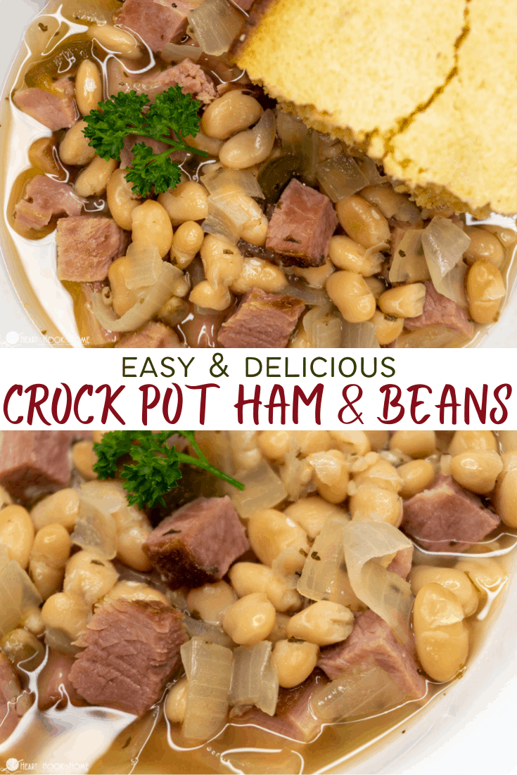 Slow Cooker Ham & Beans