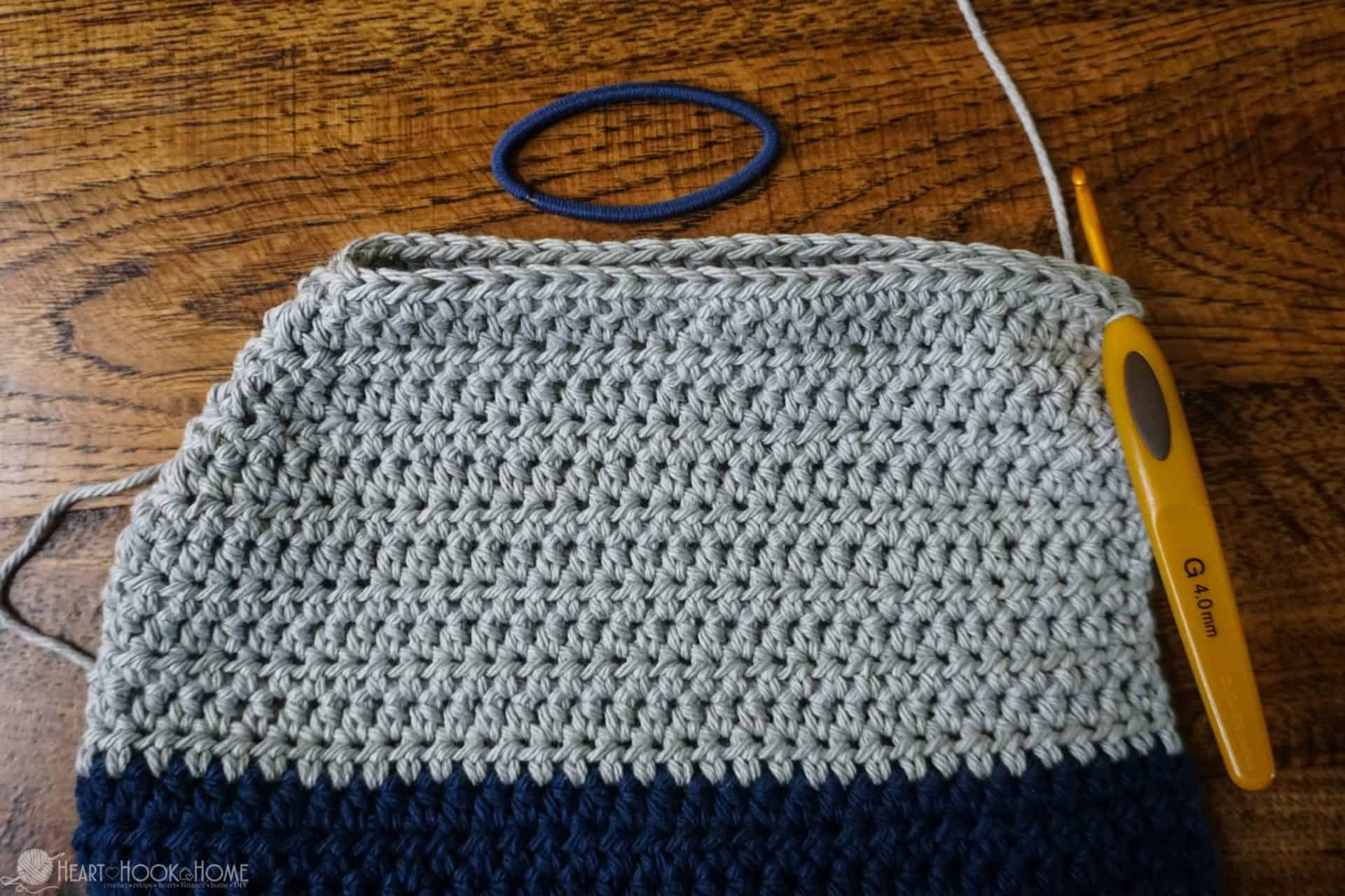 Hair Towel with a Twist (FREE Crochet Pattern)