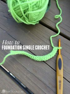 Single Foundation Foundation Single Crochet: How to Video + Why You Need to Learn