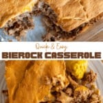 Quick and easy Bierock Casserole