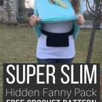How to Crochet a Super Slim Fanny Pack