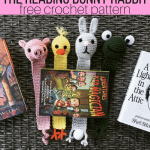 Bunny Rabbit Bookmark Crochet Pattern