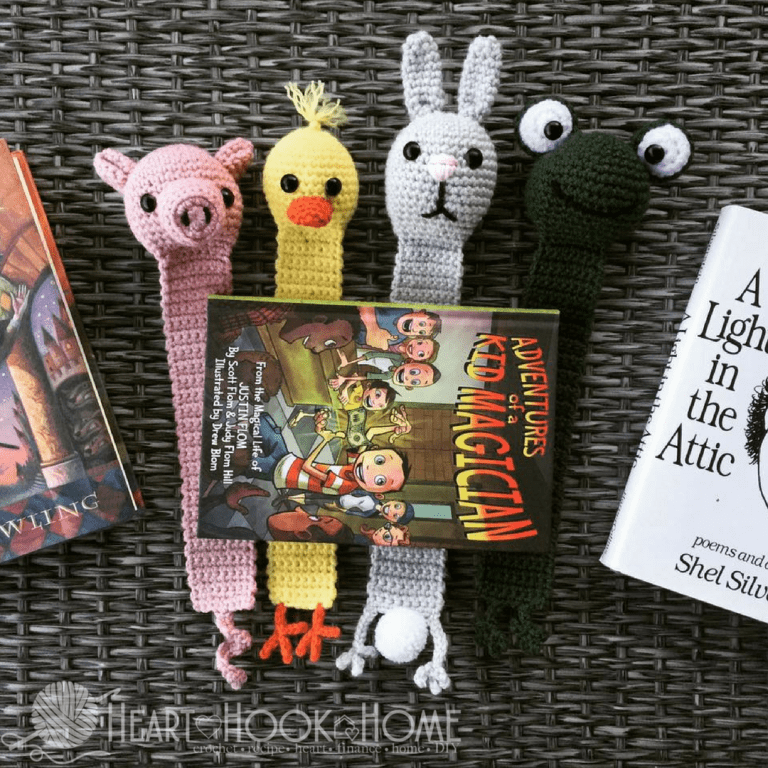 Bunny Rabbit Bookmark Free Crochet Pattern