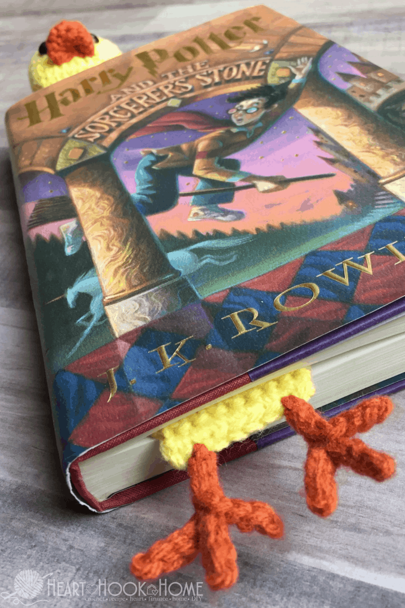 Duck Bookmark Free Crochet Pattern