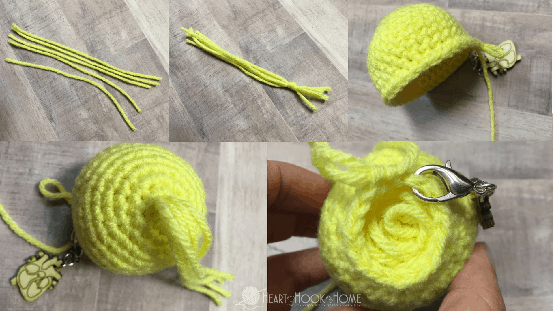 Duck Bookmark Crochet Pattern
