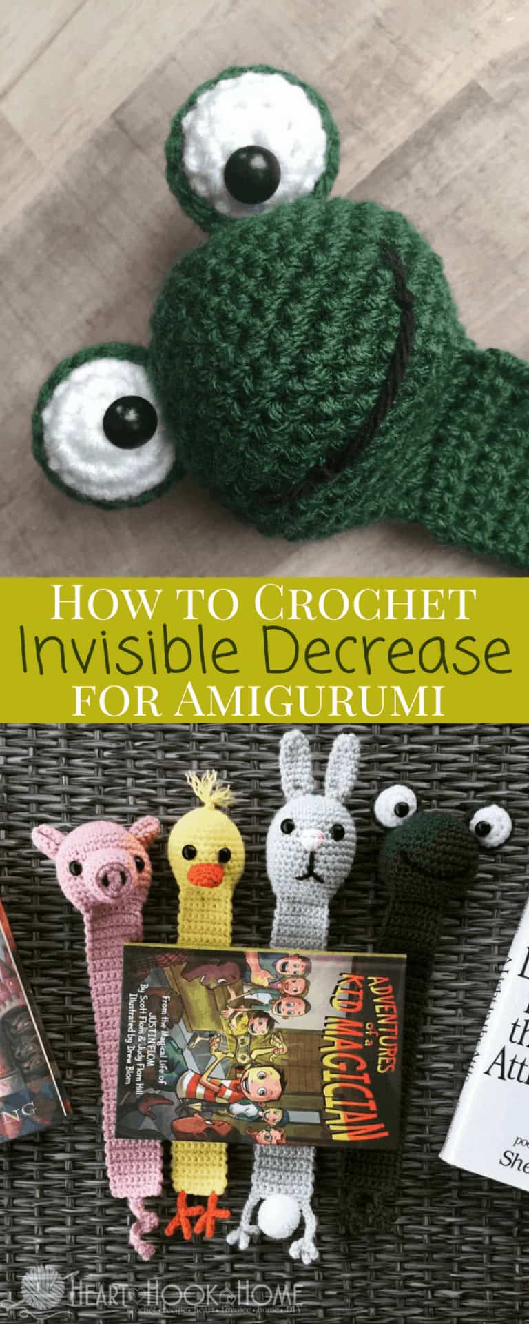 How to Crochet the Invisible Decrease for Amigurimi Crochet