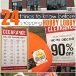 24 Things to know before you shop at Hobby Lobby