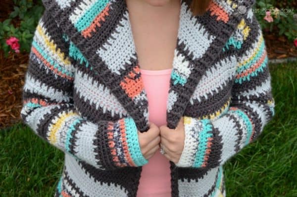 Painted Canyon Cardigan (Printable Version) - Image 2