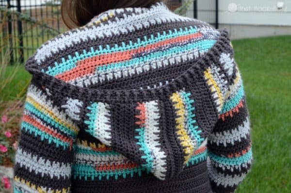 Painted Canyon Cardigan (Printable Version) - Image 3