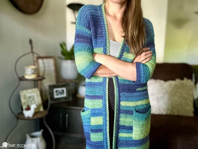 free housecoat crochet pattern