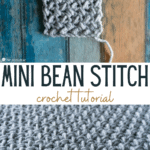 Mini Bean stitch tutorial