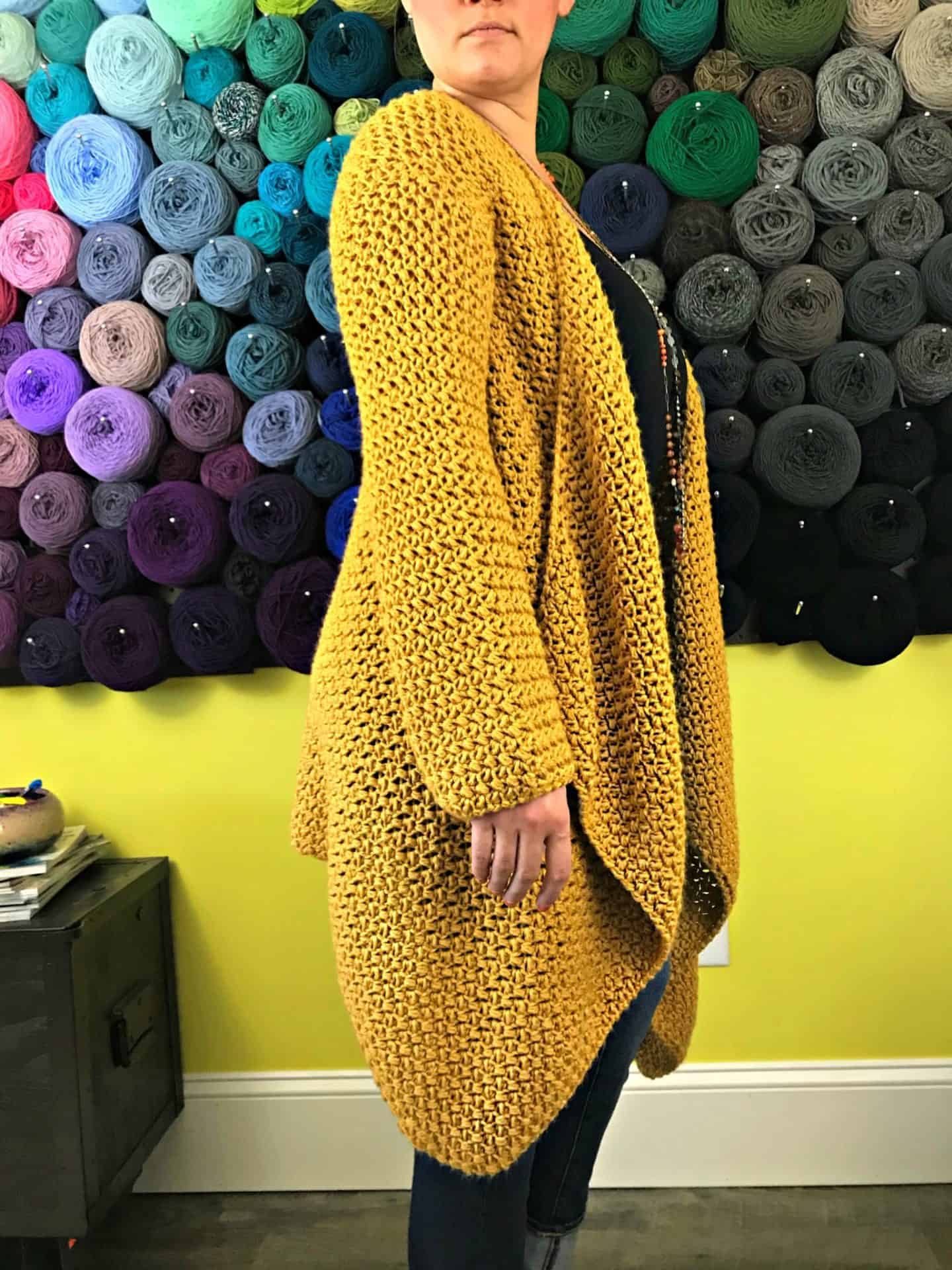 The Elizabeth Cardigan Crochet Along (CAL) Free Pattern