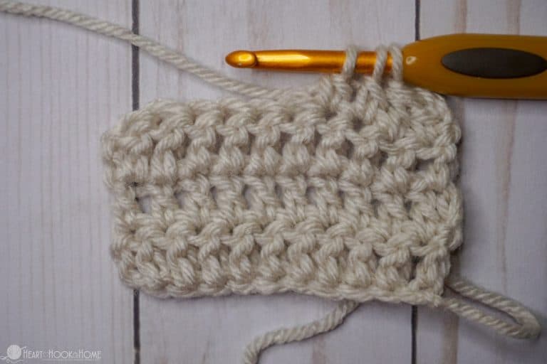 DC2TOG: How to Double Crochet Two Together