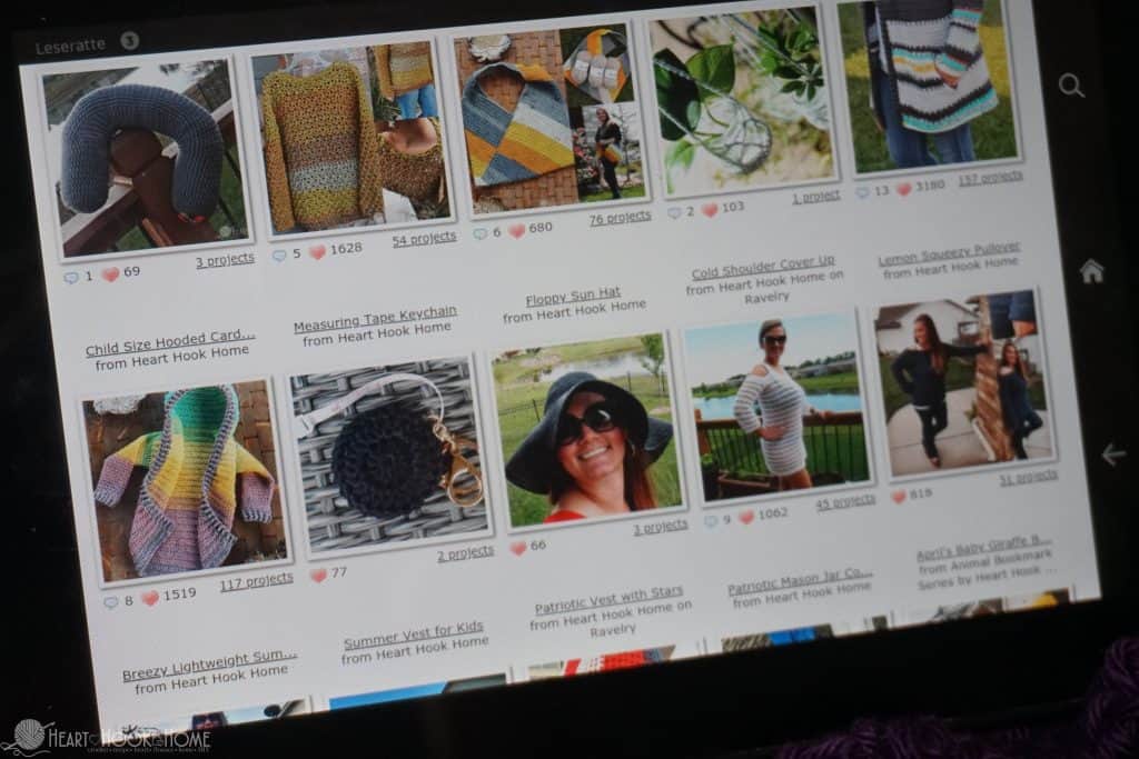 How to Use your Kindle for crochet