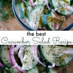 The BEST Cucumber Salad Recipe for Summer