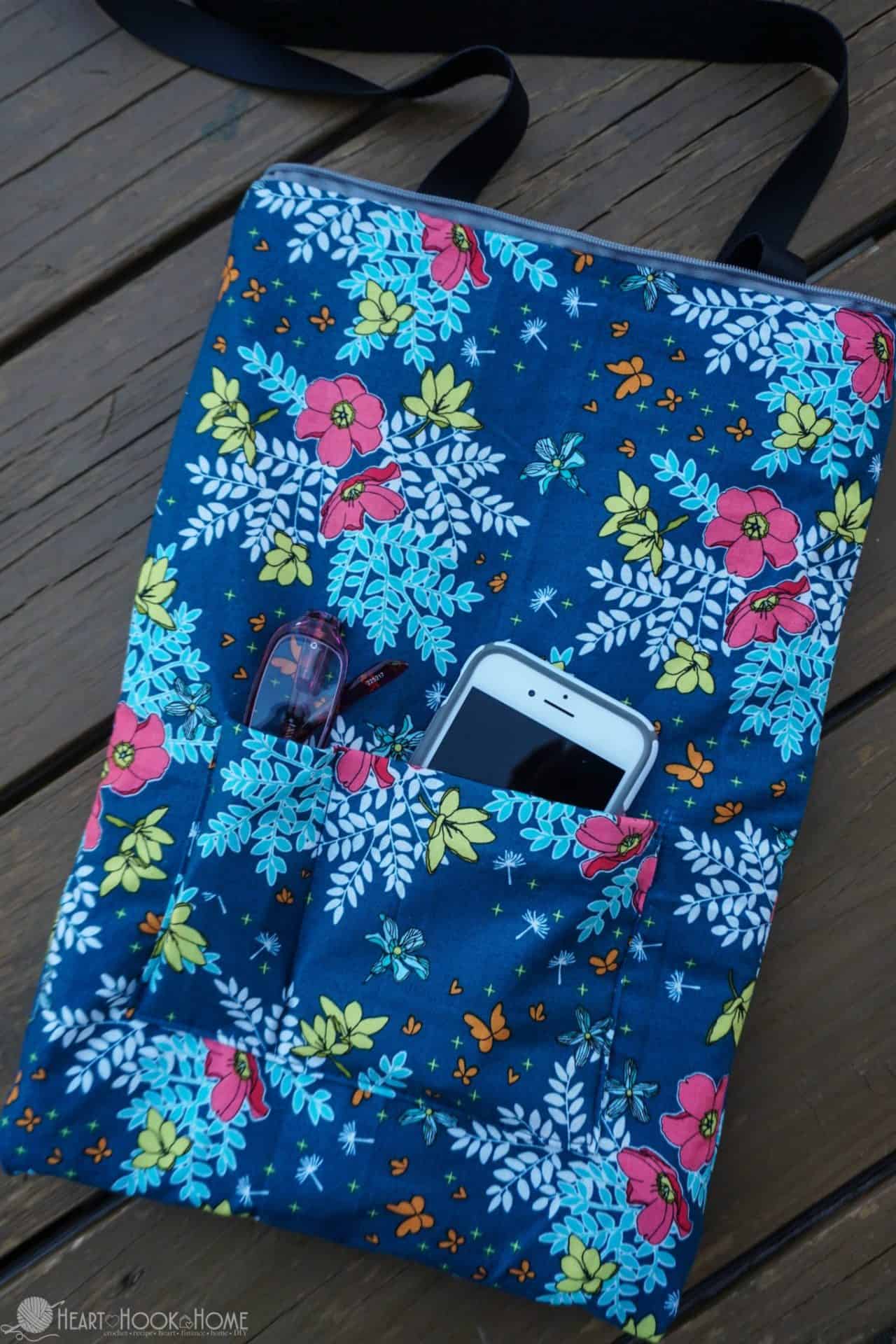 Easy Foldover Crossbody Bag Free Crochet Pattern