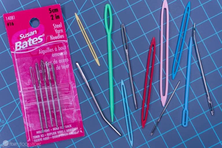 Tapestry Needles Explained Yarn Needles for Beginners
