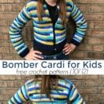 Bomber Cardi for Kids 10-12