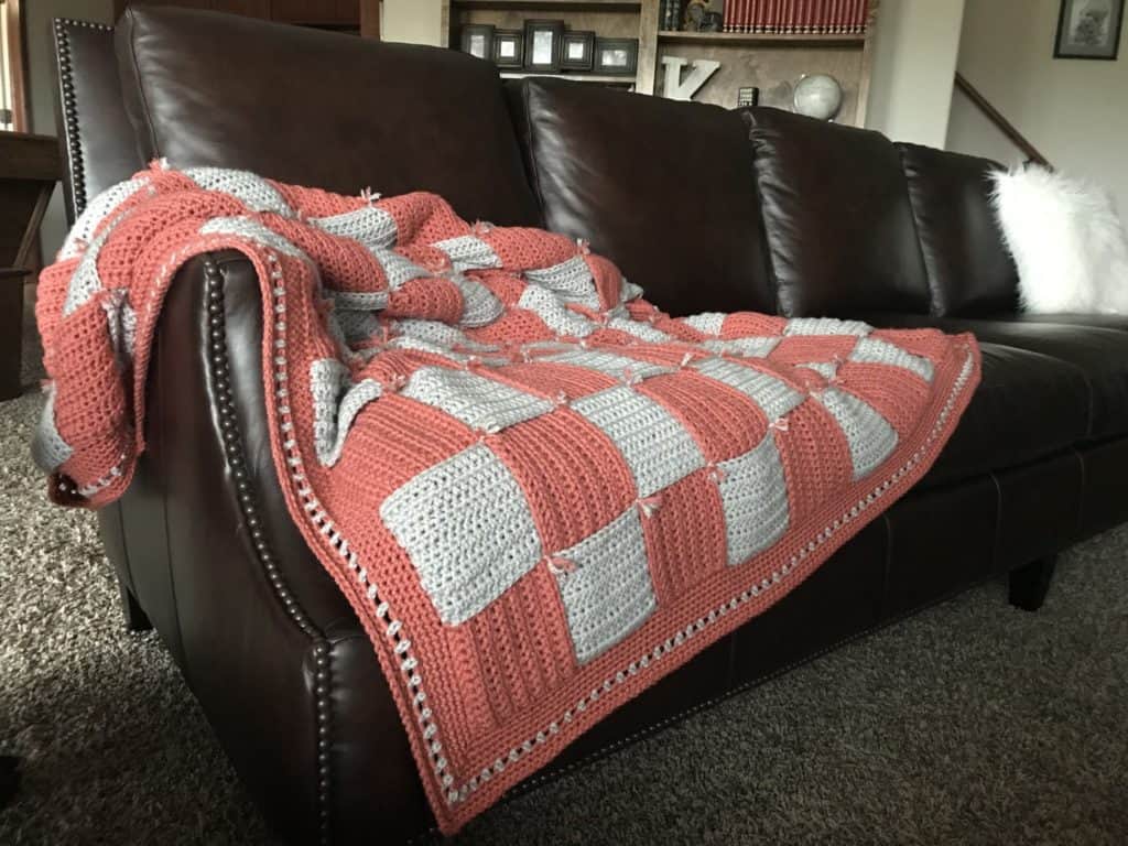"Woven In Time" Sofa Blanket Crochet Along Materials & Dates