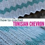 Tunisian Chevron crochet tutorial