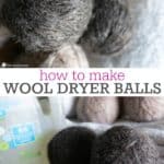 How to make wool dryer balls