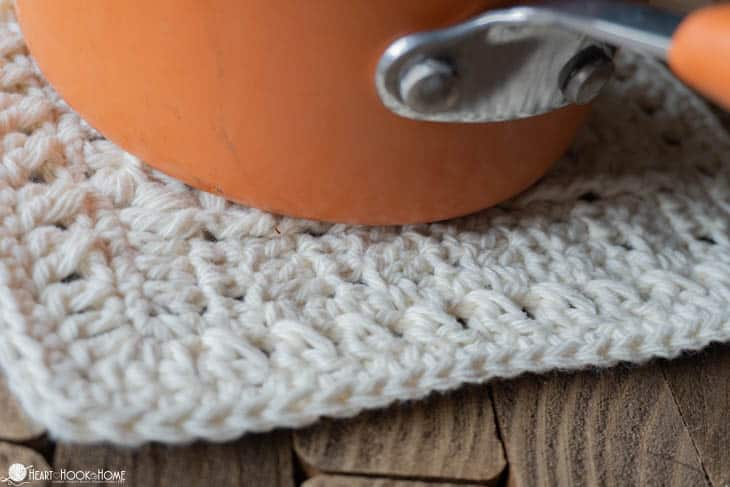 Hot pad crochet pattern