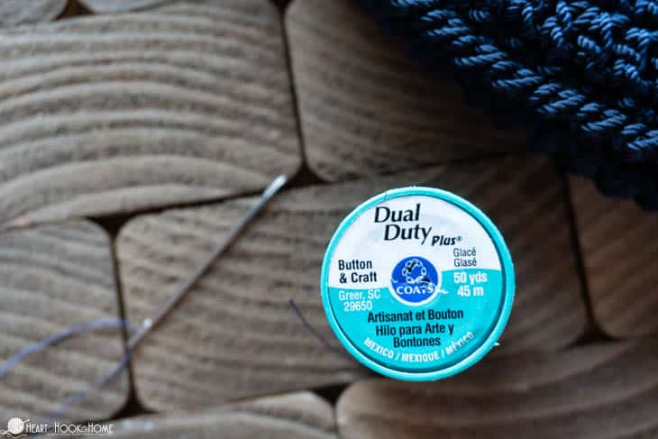 dual duty thread for heavy duty sewing