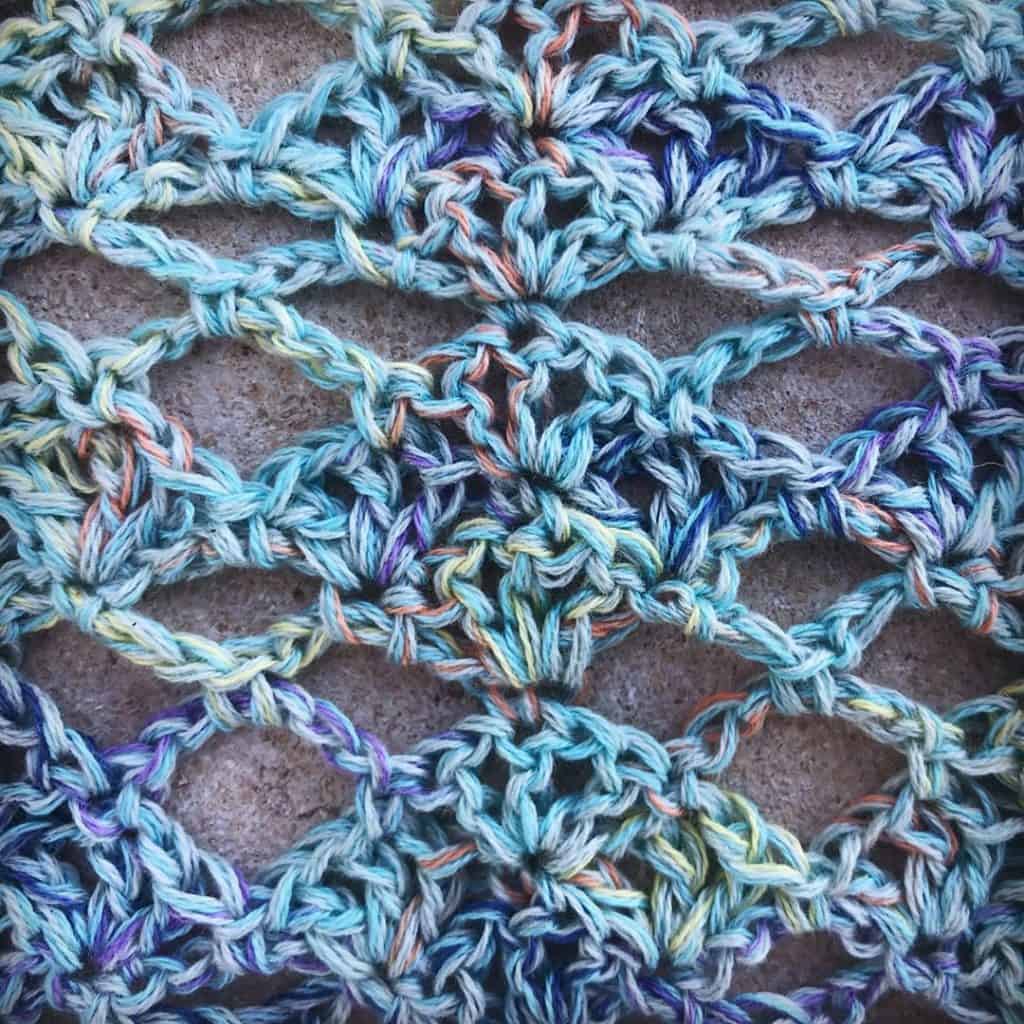 How to Crochet the Argyle Shell Stitch