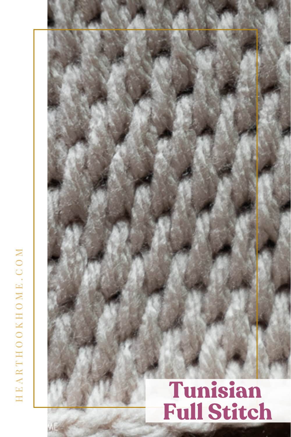 How to Crochet the Tunisian Full Stitch