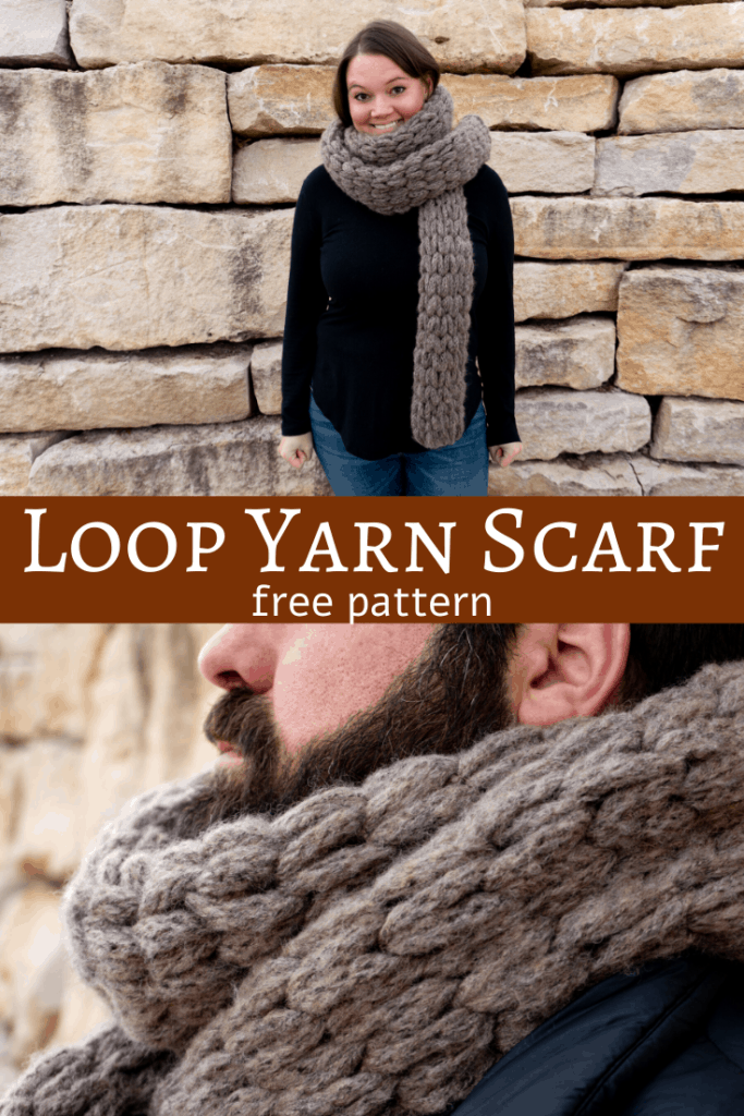 How to Use Loop Yarn Easy Loop Yarn Scarf Tutorial