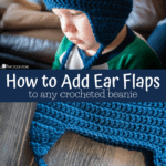 How to add Ear Flaps to any crocheted beanie