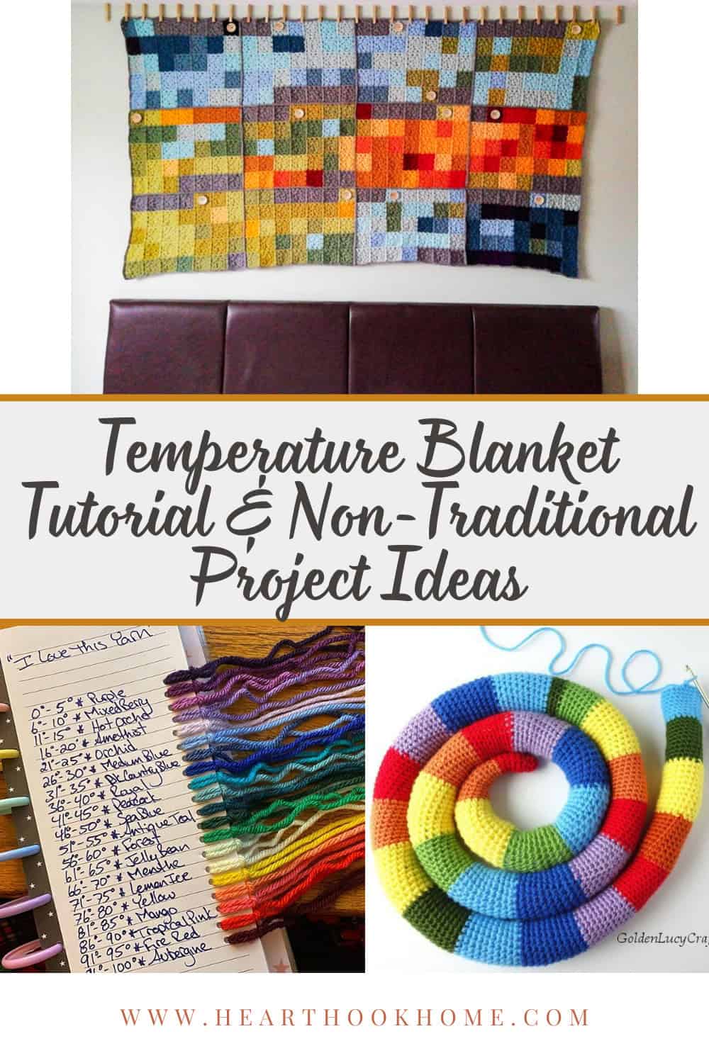 Temperature Blanket Tutorial & Non-Traditional Project Ideas