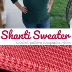 Shanti Sweater companion video tutorial