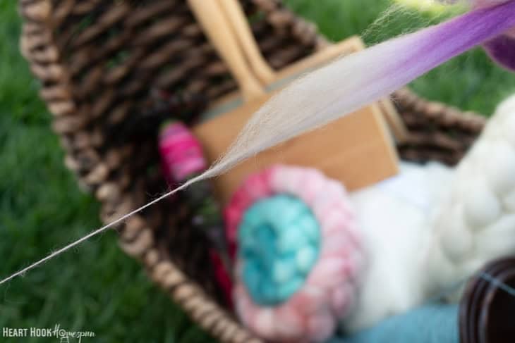 Samples of roving yarn.