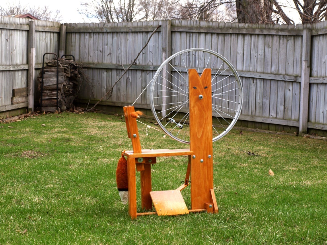 how to make a spinning wheel