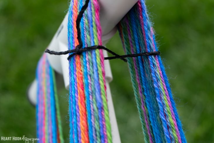 how to tie your yarn to finish it