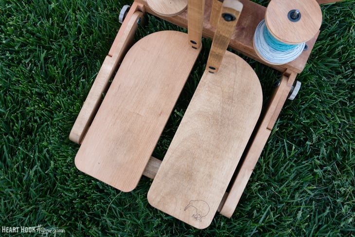 spinning wheel treadle
