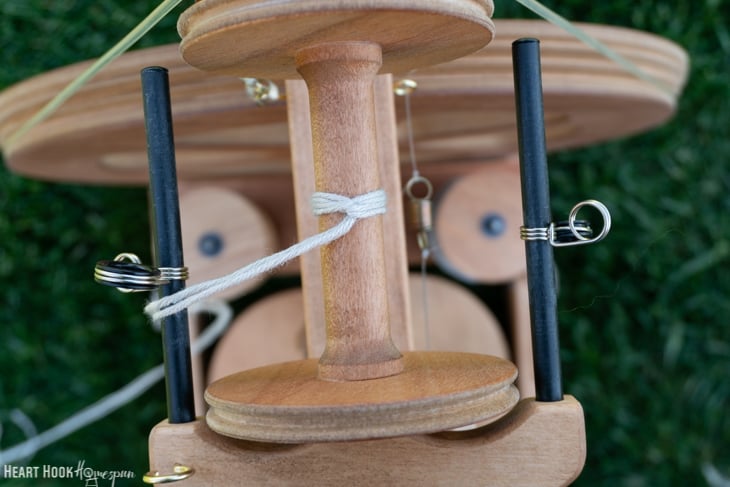 leader for spinning yarn