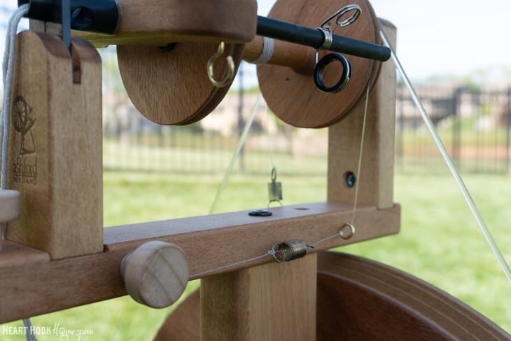 bobbin tension spinning