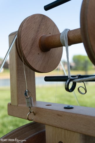bobbin tension spinning