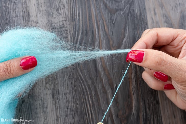 how to draft yarn
