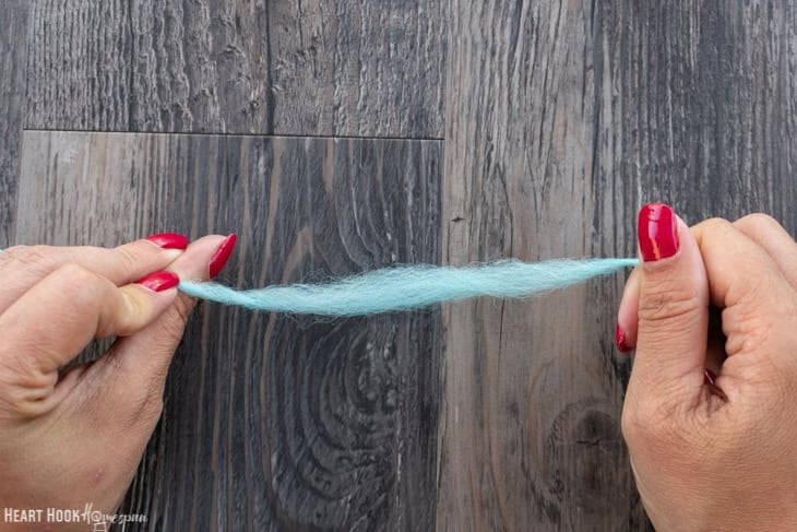 How to Fix a Slub in Handspun Yarn