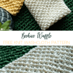 free knit washcloth pattern
