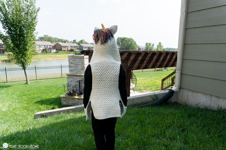 kids marvelous moss hooded tunic