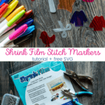 How to make stitch markers with shrink film