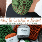how to crochet a snood