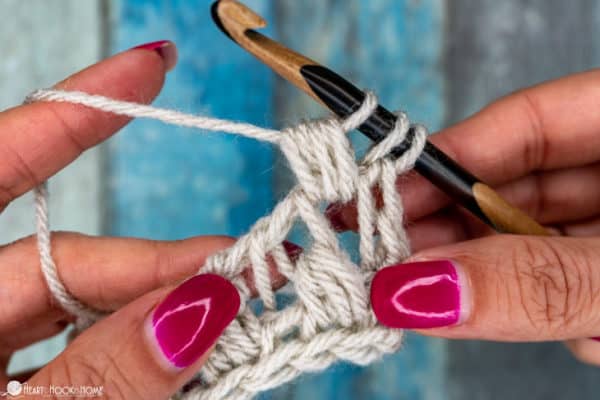 Tunisian Crochet Puff Stitch Tutorial - Heart Hook Home