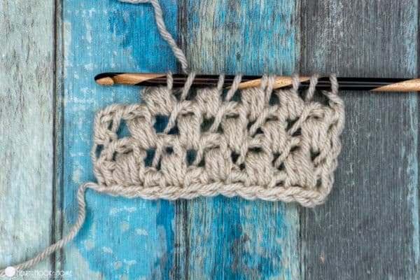 Tunisian Crochet Puff Stitch Tutorial - Heart Hook Home