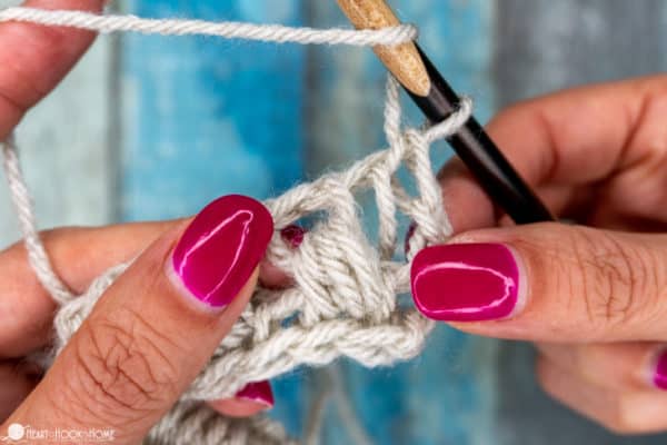 Tunisian Crochet Puff Stitch Tutorial - Heart Hook Home
